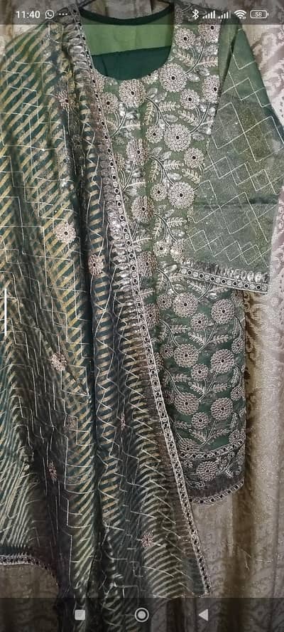 3 piece embroidery dress