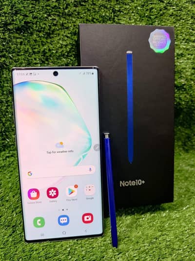 Samsung note 10 plus 12 GB 256gbym WhatsApp number  03326744685