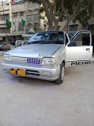 Suzuki mehran LCD back camrah music system center  locking 03110226803