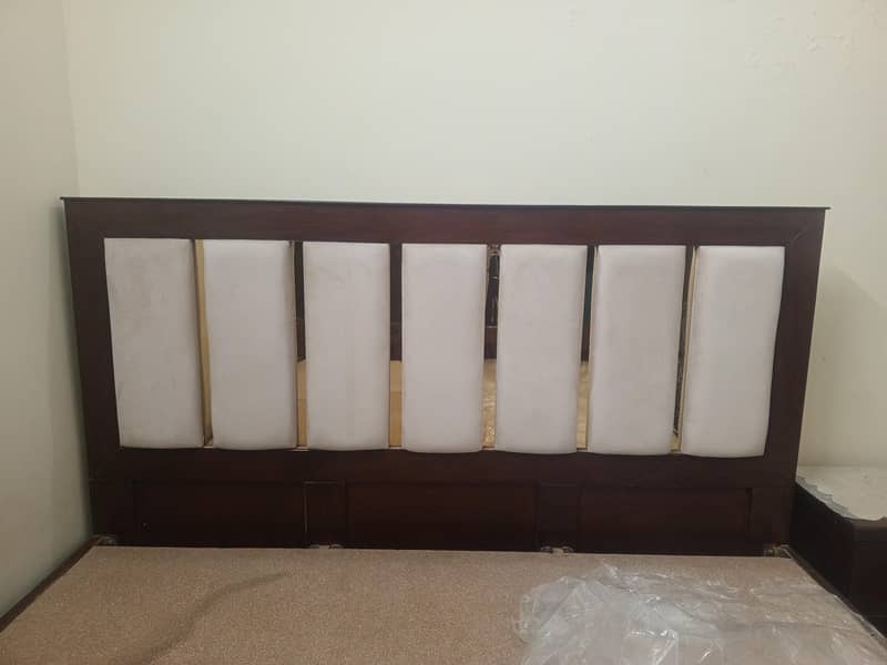 Double Bed,side tables, dressing 2