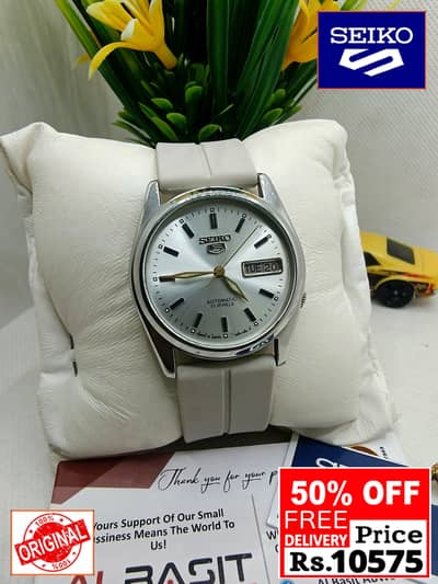 Seiko 5 Citizen Orient Automatic Pre-Owned watch Japan 03161737353