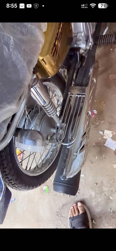 Honda Gold Edition Cg125 Self Start Hyderabad Regd.