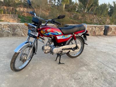 Honda CD-70 [RED]