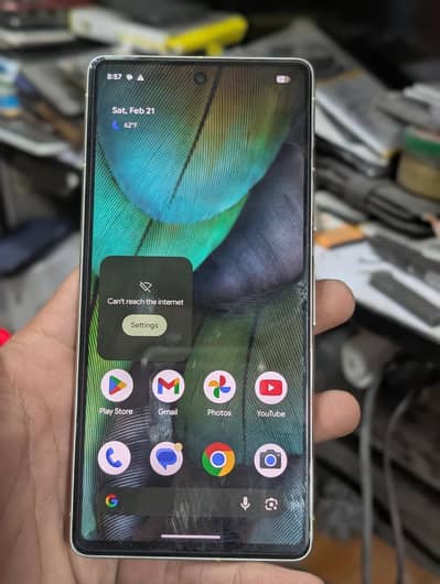 google pixel 7 128 gb 10/10condition lush green color