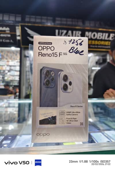 oppo Reno 15f (8/256) official pta  just box open