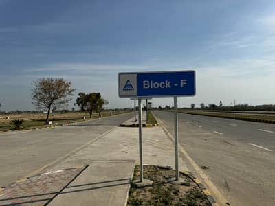 Possession Block 5 Marla F Block Plot For Sale In Jinnah Sector LDA City Lahore