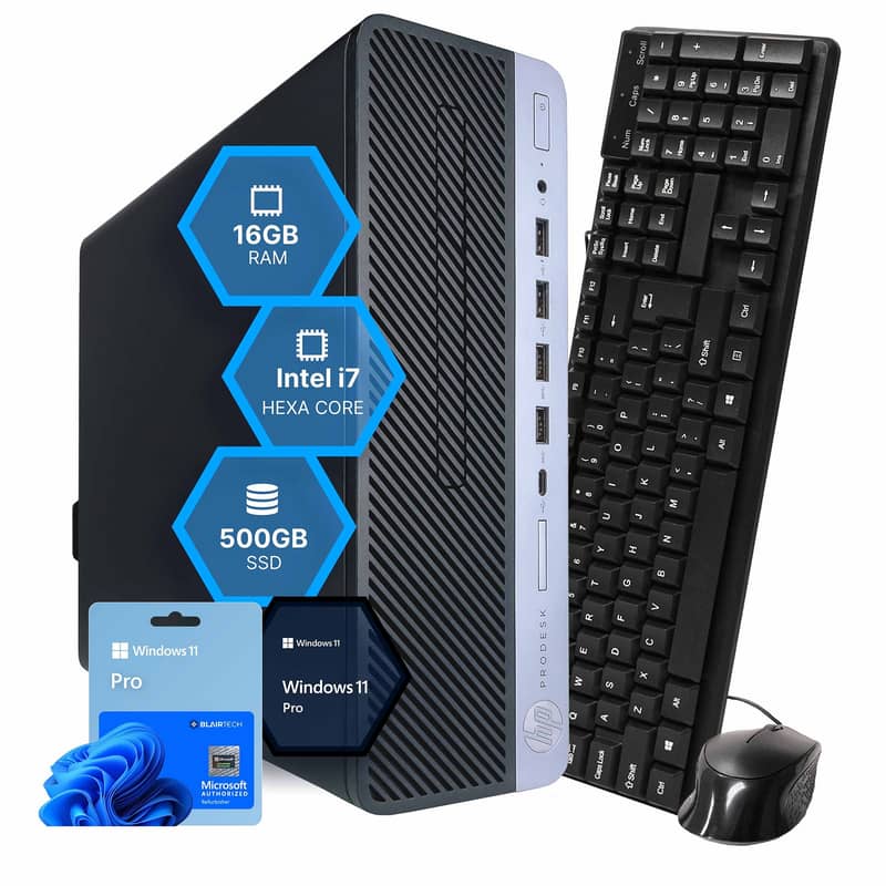 Dell & HP Branded Desktop CPU i3/i5/i7 2nd–8th Gen From Rs. 12,000 ...