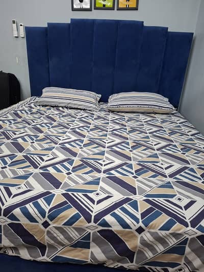 Double bed for sell with spring 8” mattress