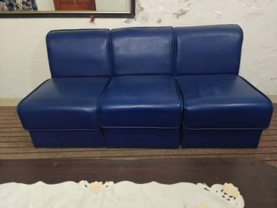 leather soda set 6 seater