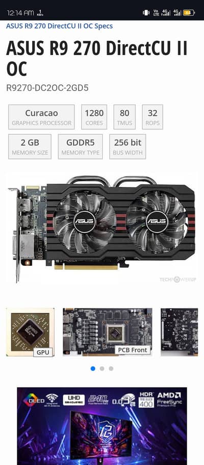 Amd R9 270 2gb Asus