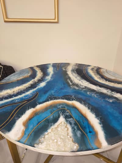 Epoxy Resin Coffee Table