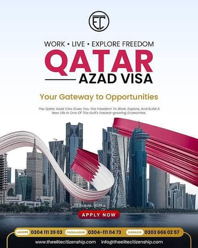 Freelance visa provided 40 Days Qatar