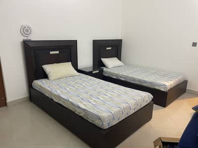 Two Single Beds with Two Side Tables  in Outstanding condition