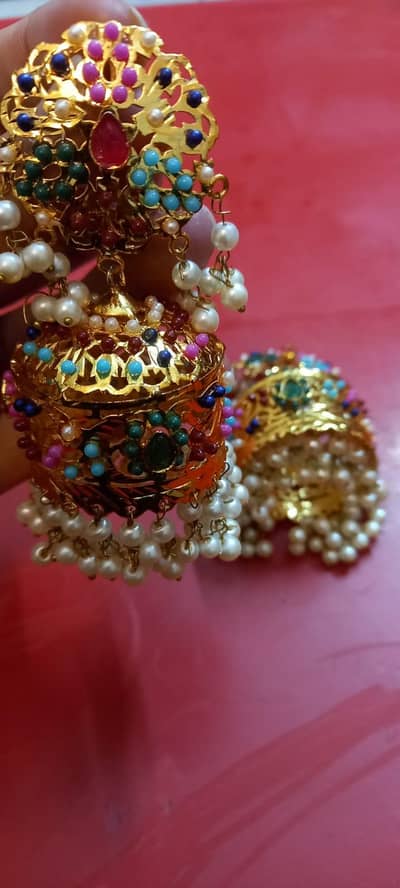 beautiful artificial jhumkas  - stylish and affordable