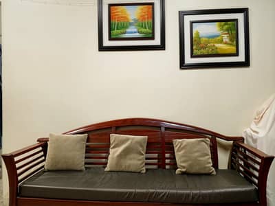 7 Seater Solid Wooden Sofa Set