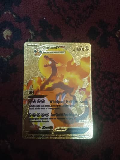 Pokémon cards gold edition Charizard vmax