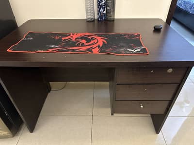 Wooden table for computer and other purpose