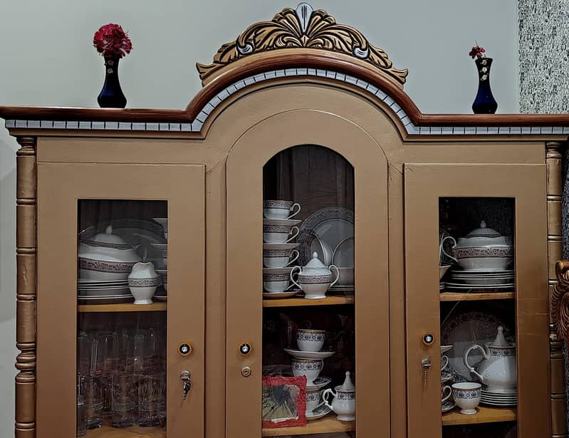 Bed with side table & Dressing & Showcase 3