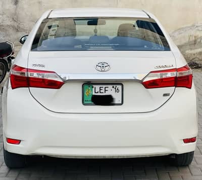 toyota carolla gli 2016 model