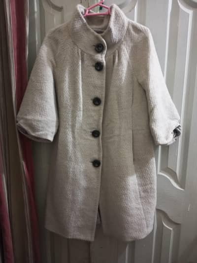 whitey grey long coat