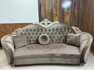 Brand new Designer 6 seater sofa set for drawing, lounge