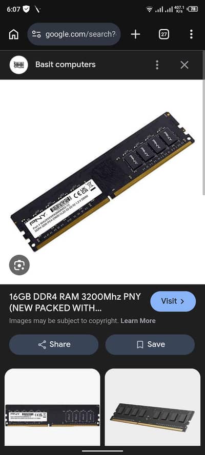 ddr4 ram 16gb 3200mhz