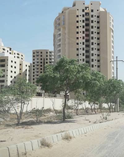 2500 Sqft | Block A Type A-1 | 4th floor | 4 bed rooms | East open (park view) | Builders' condition For Sale In Burj ul Harmain, Karachi