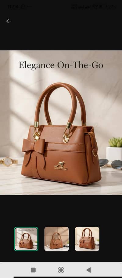 women leather bag