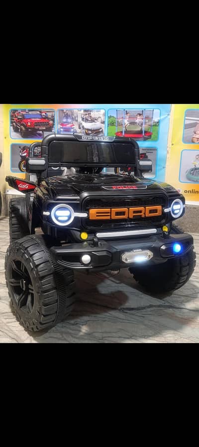 jeep 2 moter vheel and 3 moter remote control