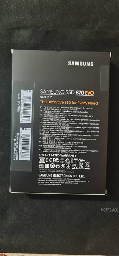 Samsung SSD 870 EVO -500GB