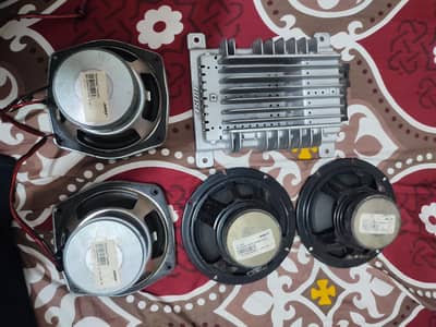 Boss Speaker set with amplifier
