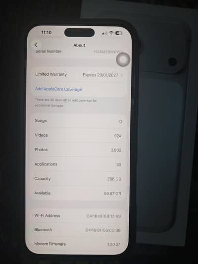 iphone 17 pro max ( TDRA  ) model