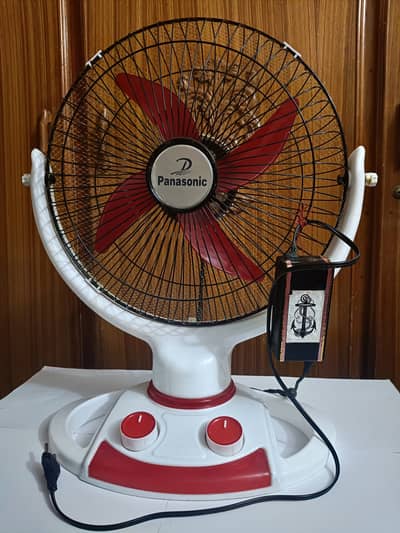 Portable 14” Desk/ Table Fan – 3 Speed + Oscillation – Good Condition