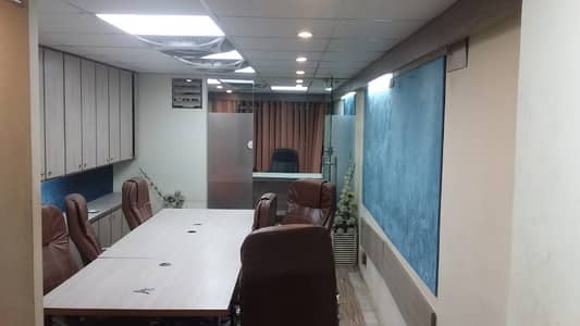 FURNISHED OFFICE FOR RENT IN BLOCK 16, GULSHAN E IQBAL