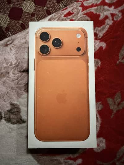 17 promax orange 256 hk model non pta physical plus e sim