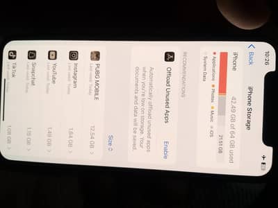 Iphone XS factory unlock 64gb 10/10