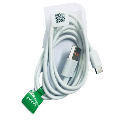 Infinix Original USB to Type-C Fast Charging Cable – Durable & High Sp