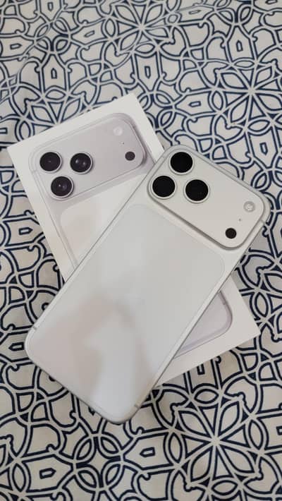 Iphone 17 pro max 256gb silver color non pta