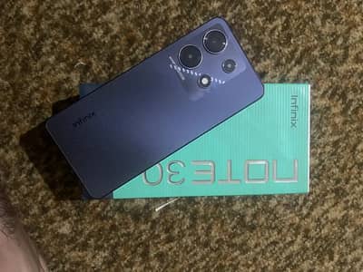 Infinix note 30 256 gb with box