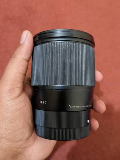 16mm 1.4 sigma Sony mount