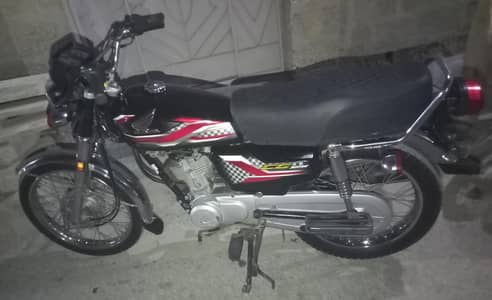 Honda CG 125 Model 2024 Karachi number
