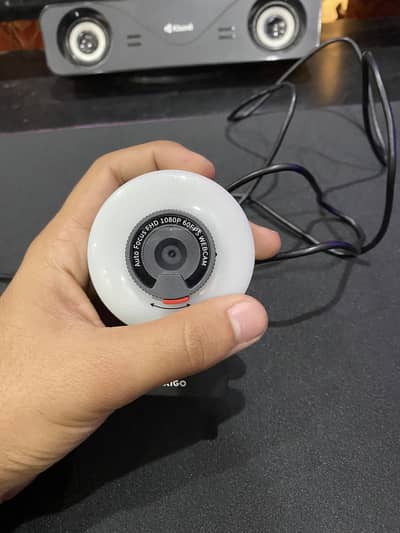 Webcam with built in light | 1080p Good video quality | Auto Focus