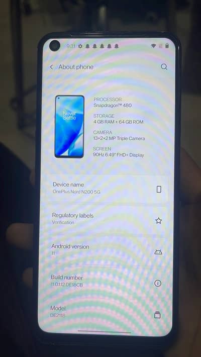 Nord n200 exchange vivo y11 hr oppo a54