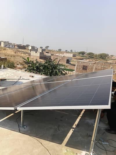 solar panels system installation
