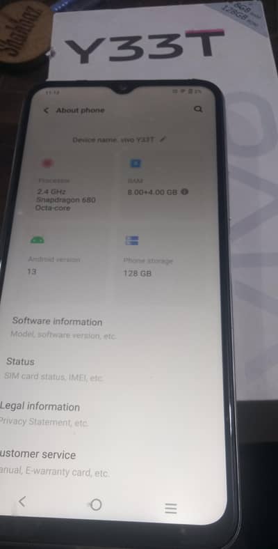 Vivo Y33T