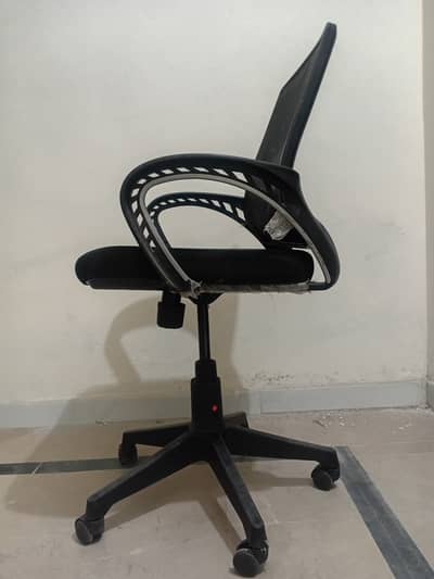 One year old Revolving Office Chairs.