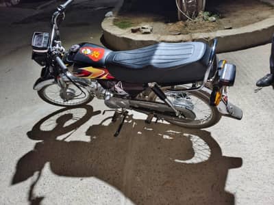 Honda CD 70 brand new lush condition