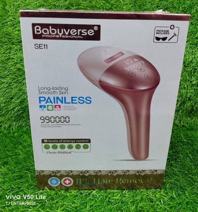 Babyverse Professional Laser Gun Painless Hair Removal Device Epilator