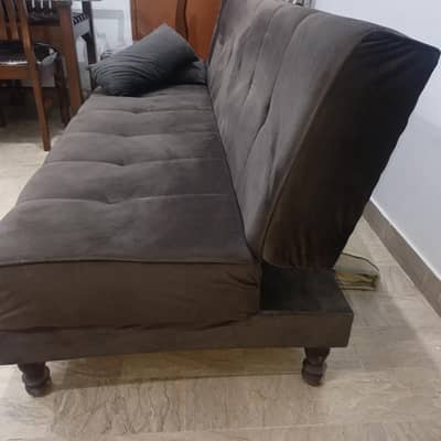 Sofa cum bed 10 by 10 new condition