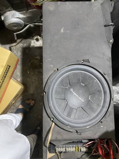 Car WOOFER +Amplifier +Cable